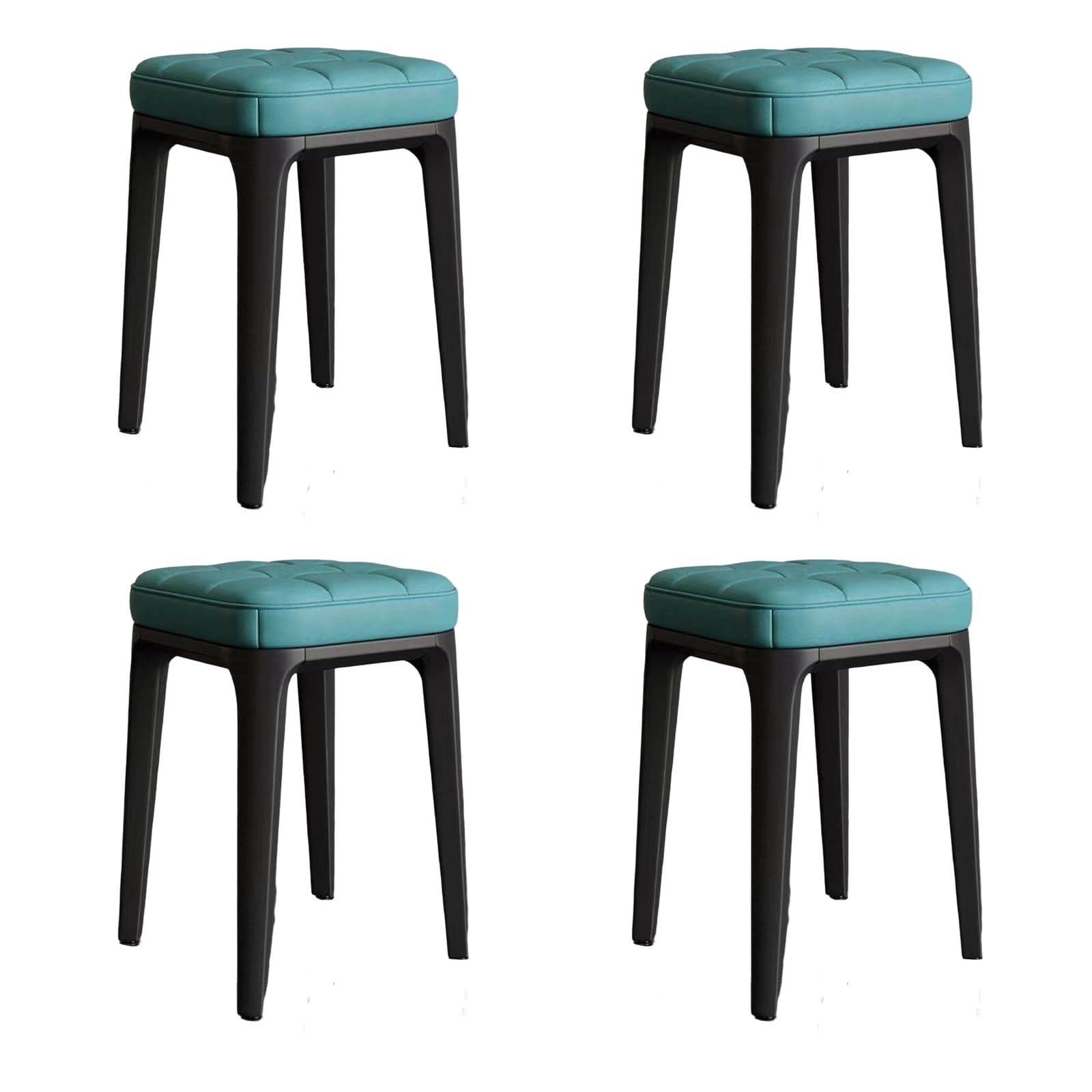 Tabourets empilables pour le petit-déjeuner en famille et repas conviviaux