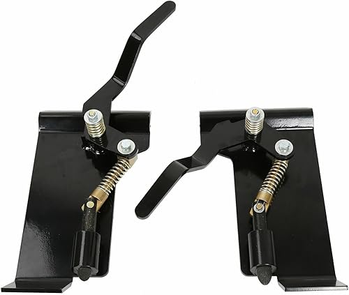 Miniatura 7 de Adaptador de conversión de cucharón de fijación rápida para bujía deslizante, placas de pestillo universales, reemplazo para John Deere OEM