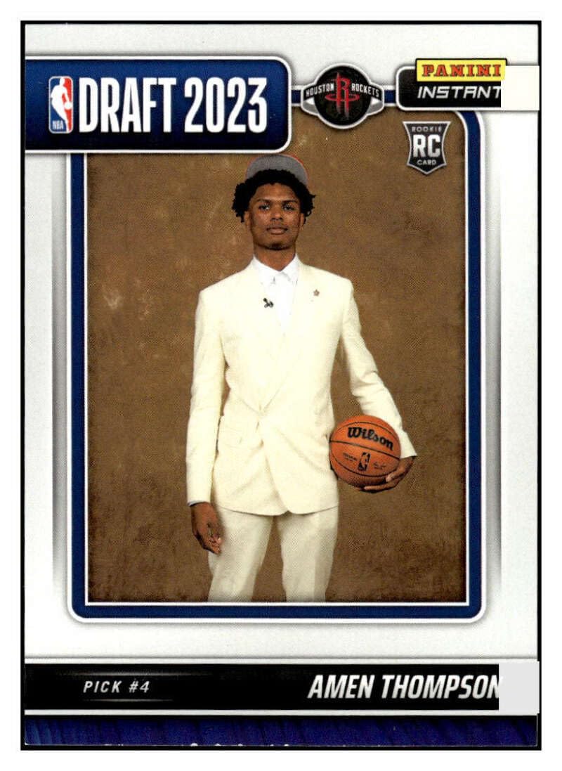 NBAカード　アメントンプソン 2023-24 Panini Mosaic - Bank Shot Amen Thompson #6 (RC) for sale