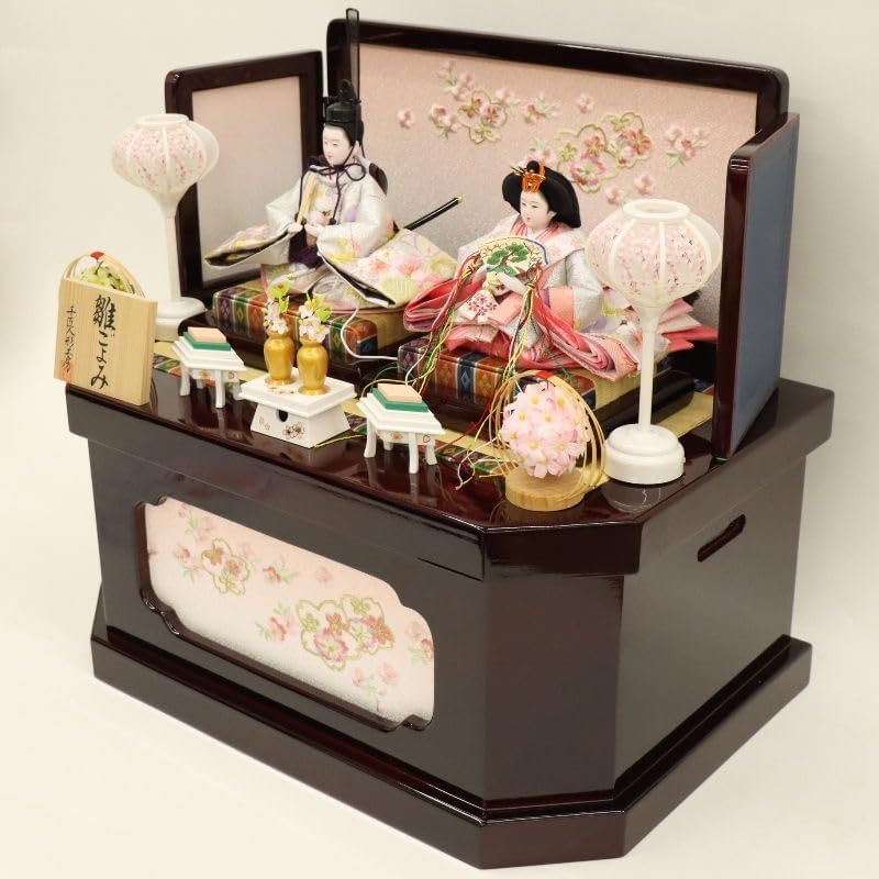 サリュ ＊ ひなまつり 完売品【収納できる雛人形セット salut(サリュ