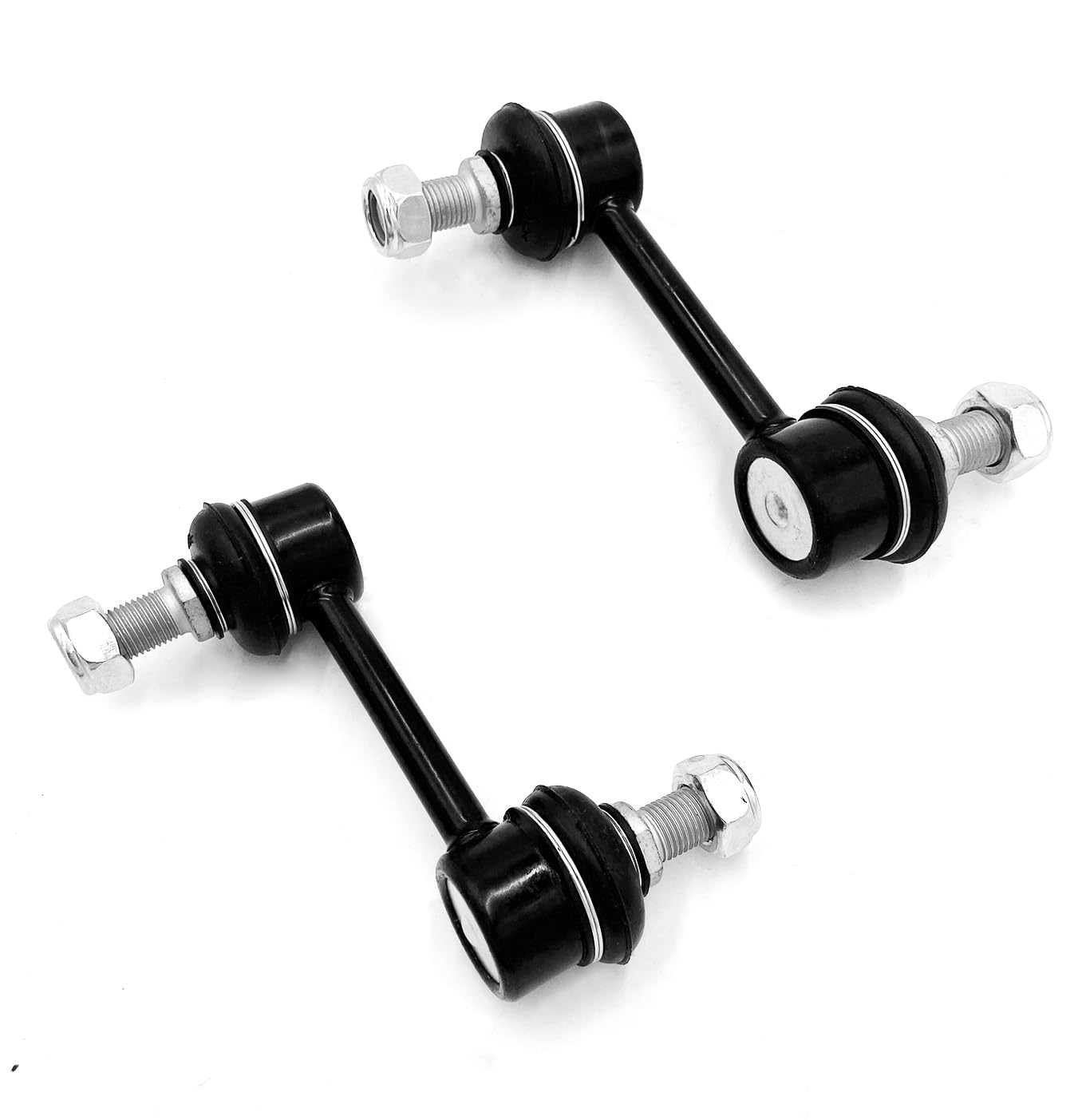 Photo 1 of Rear Sway Stabilizer Bar End Link 2 Pcs Left & Right?Replacement For Santa Fe Veracruz Borrego?Replace OE#: K750279 Black