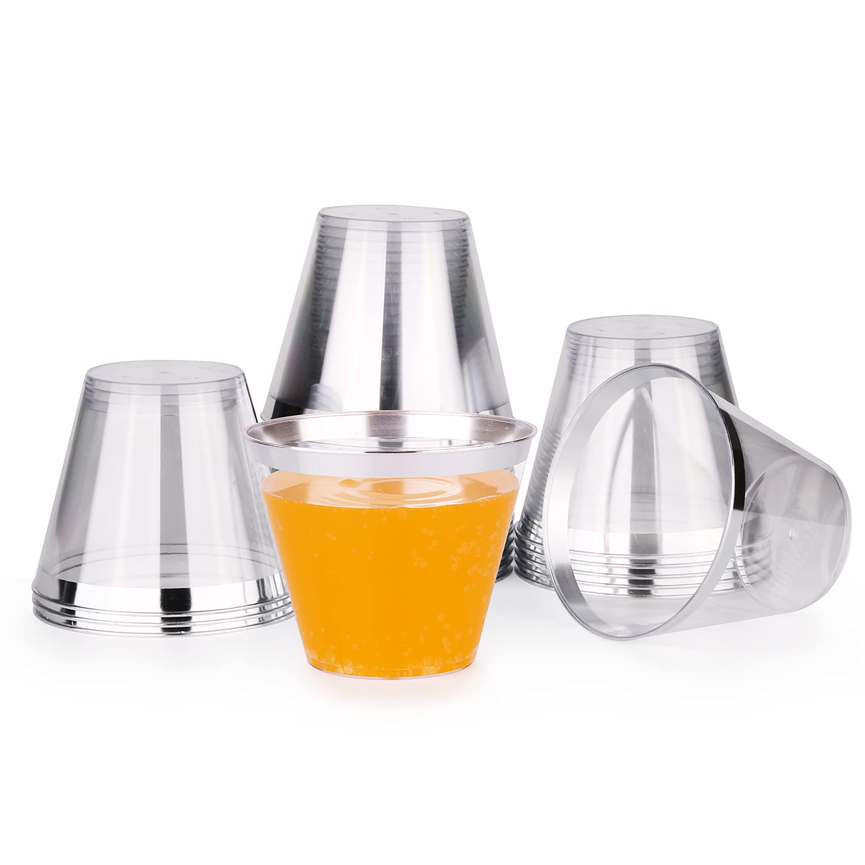 Disposable Dinnerware Set - 25 Piece Party Pack -2