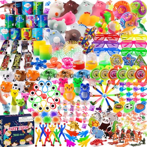 300 PCS Party Favor for Kids Goodie Bags Stuffers, Prize Box...