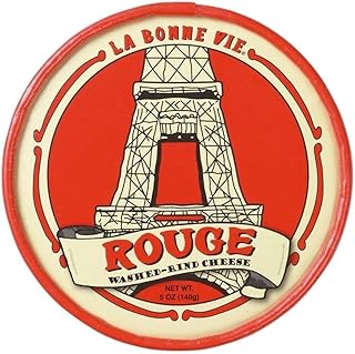 La Bonne Vie Rouge Washed Rind Brie Cheese, 5 oz, 10 Pack