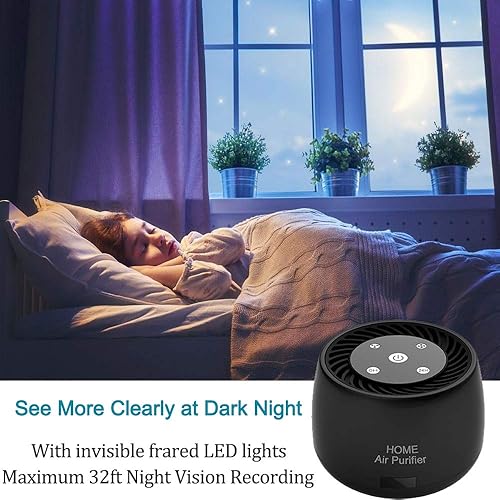 Miniatura 5 de Minicámara inalámbrica WiFi-Security-Security, Real 1080P Full HD con visión nocturna y grabación de detección de movimiento, monitoreo en tiempo