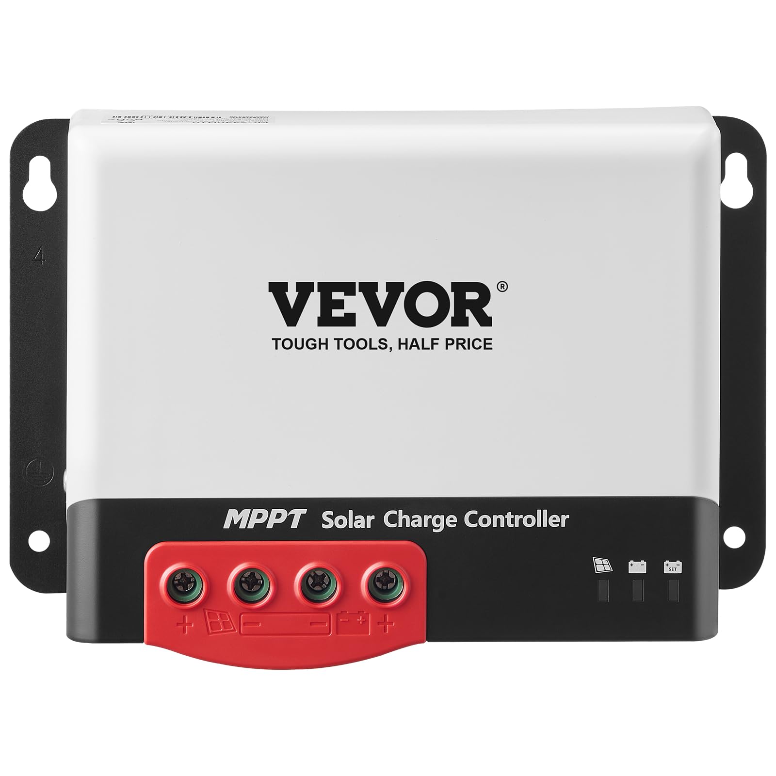 VEVOR Regulator ładowania solarnego 50 A, 12 V, 660 W/24 V, 1320 W, MPPT, moduł solarny, regulator ładowania z interfejsem komunikacyjnym TTL, kompatybilny z akumulatorami Deep Cycle, takimi jak AGM,