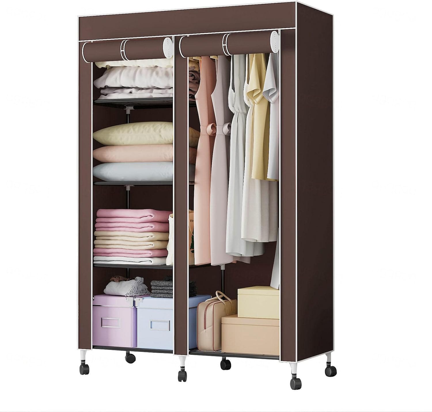 LOWYA（ロウヤ） ハンガーラック ホワイトオーク ハンガーラック