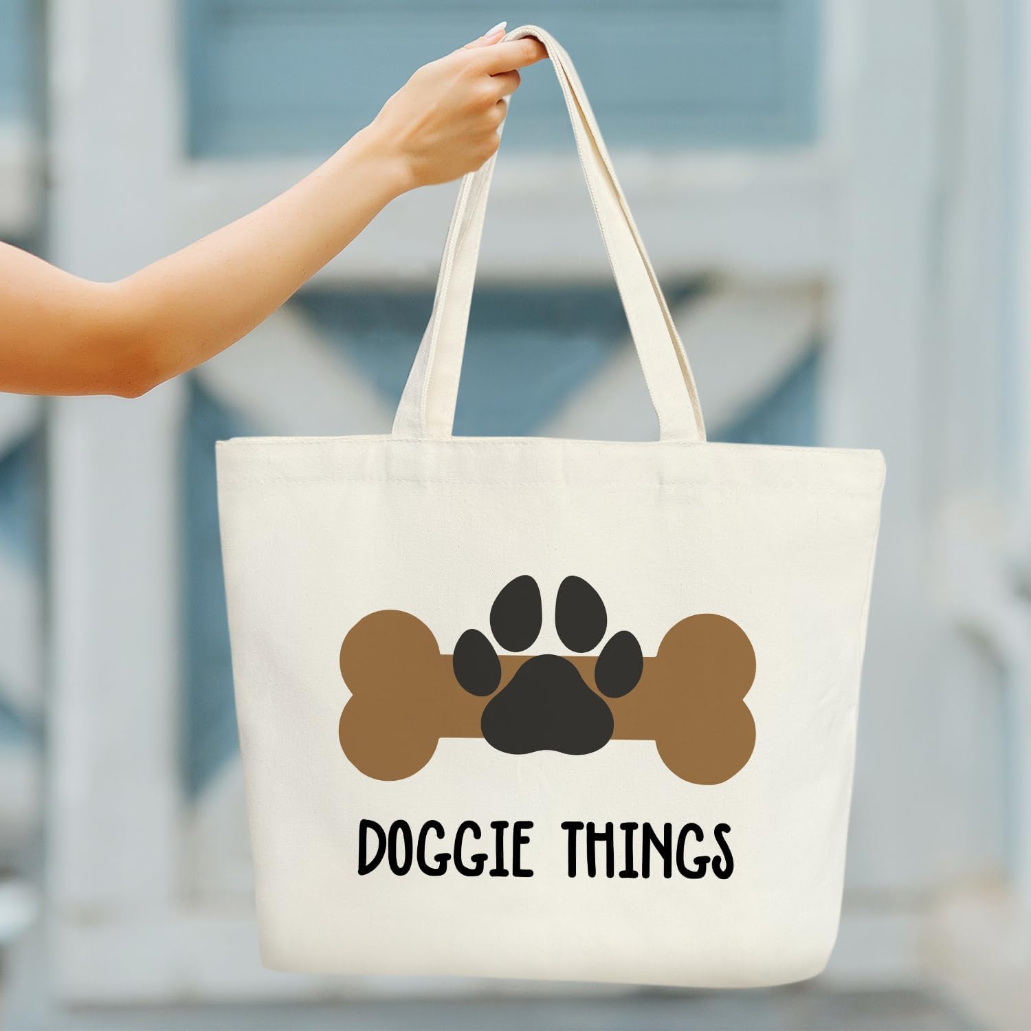 Dog Tote Bag for Women, Dog Lovers Gifts for Women Pet Owner, Mother's Day Birthday Gifts Aesthetics Tote Bag -38 - Image 2