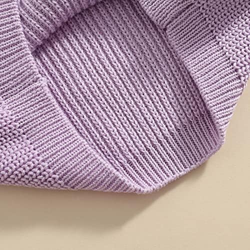 Lamuusaa Toddler Kid Baby Girls Boys Knit Sweater Pullover Crewneck Sweatshirt Long Sleeve Shirts Warm Autumn Winter Tops 5