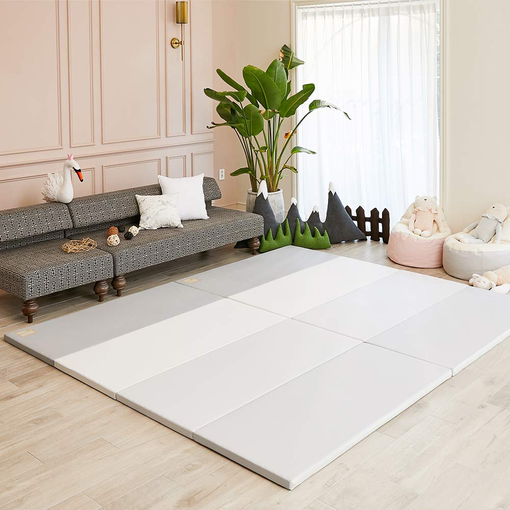 アルジップマット ALZIP mat エコシリコン【国際検査済み 子供用 プレイマット ベビーマット】シリコンマット赤ちゃん 防音 防水 騒音対策として リビング 子供部屋 病院 幼稚園 保育園 キッズスペースでも活躍 (アーバン グレー SG 240x140x4cm) Amazon.co.jp: ベビーマット プレイマット 【国際検査済み 子供用