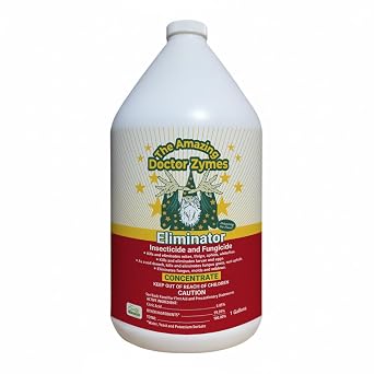 Eliminator Natural Insecticide & Fungicide Spray Organic, Oil-Free Pest Control for Spider Mites, Aphids & Powdery Mildew, Botrytis, Fungus Gnats Residue-Free, Indoor & Outdoor Plant Protection
