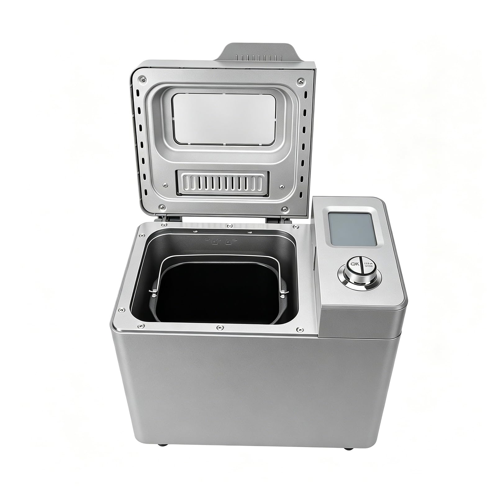 Máquina para Hacer Pan Máquina para Hacer Pan Silenciosa Silenciosa 25 Menús Preestablecidos Automática de 2 Libras 550 W (Enchufe europeo 220-240V)