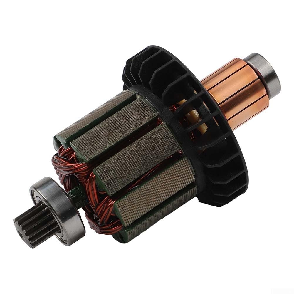 Armature 619583-5 619380-9 Compatible avec DDF482 DHP482 DHP482RAE DHP482Z DDF482RME DHP482RME DHP482RME Métal usiné antirouille résistant à l'usure OEM pour perceuse sans fil 18 V