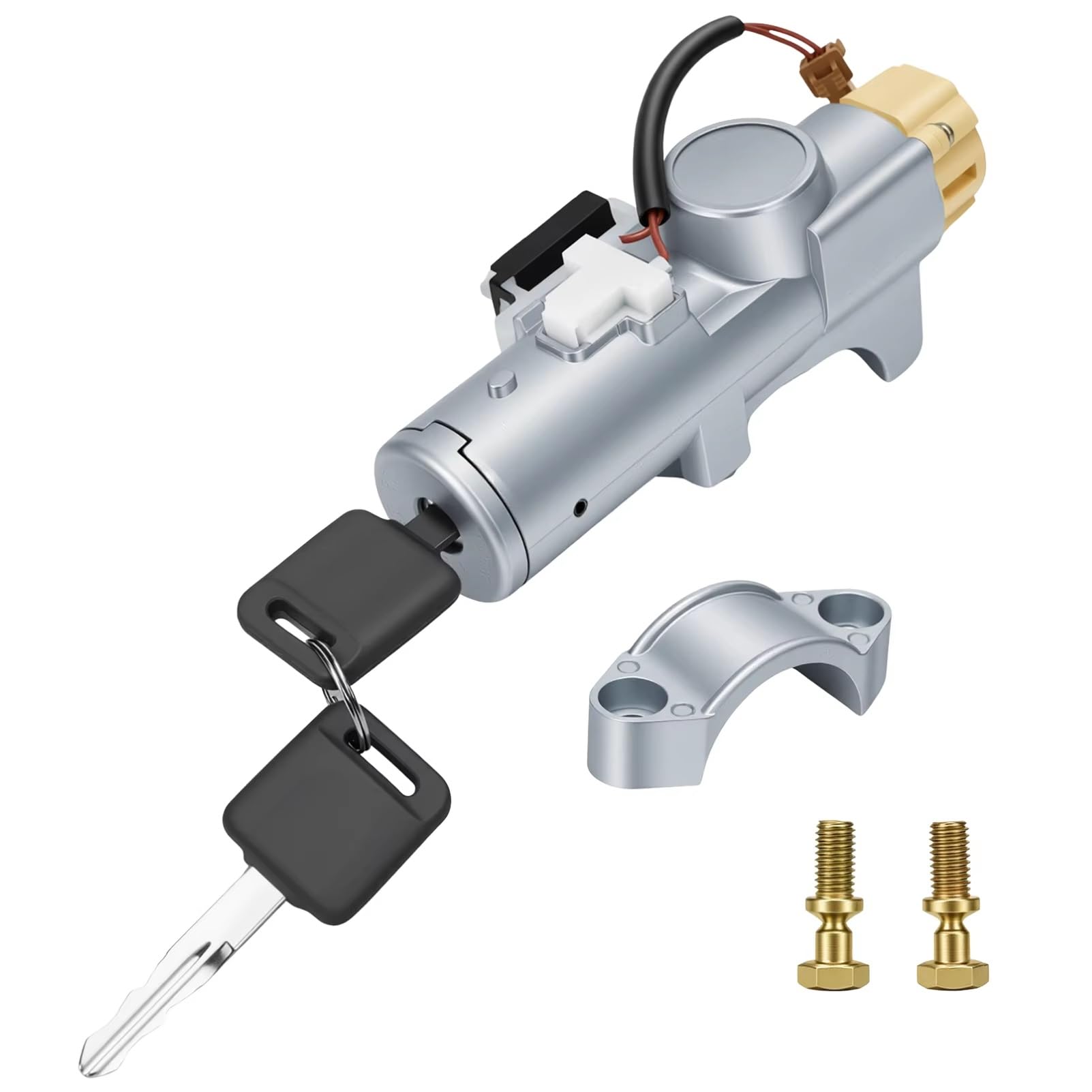 bloccasterzo Per Nissan Per Qashqai J10 2010-2014 | D8700-JD000 D8700-JD02A Interruttore di blocco accensione auto con 2 chiavi