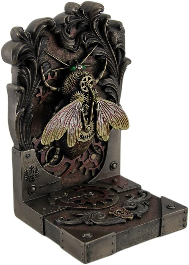 Unicorn Studios WU76864A4 Brigid Ashwood Steambee Steampunk Bee Decorative Bookend