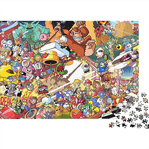 Puzzles 500 Piezas para Adultos Y Niños Personajes de Juegos - Puzzles para Regalos - para...