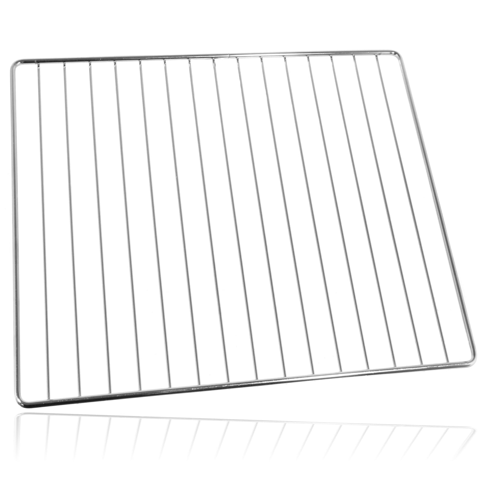Spares2go Silver Wire Shelf Rack For Montpellier Oven Cooker Grill (447 X 364 Mm)