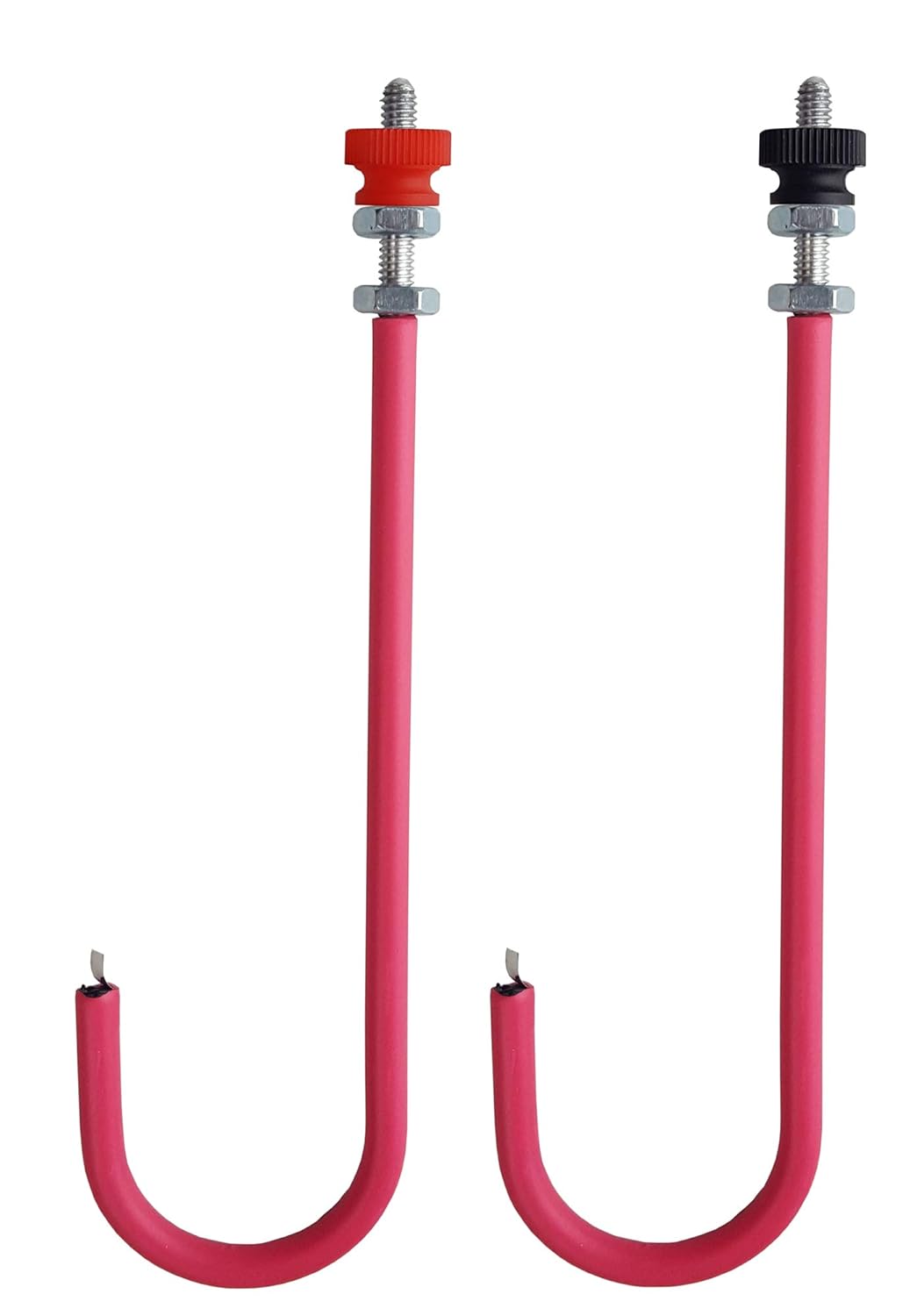 48111-EL-SET: Electrolysis Electrodes J-Hook Platinum Tip. Set of 2. Fits The Brown Lee Apparatus. Useful in Chemistry Education a Traditional Classroom and Home