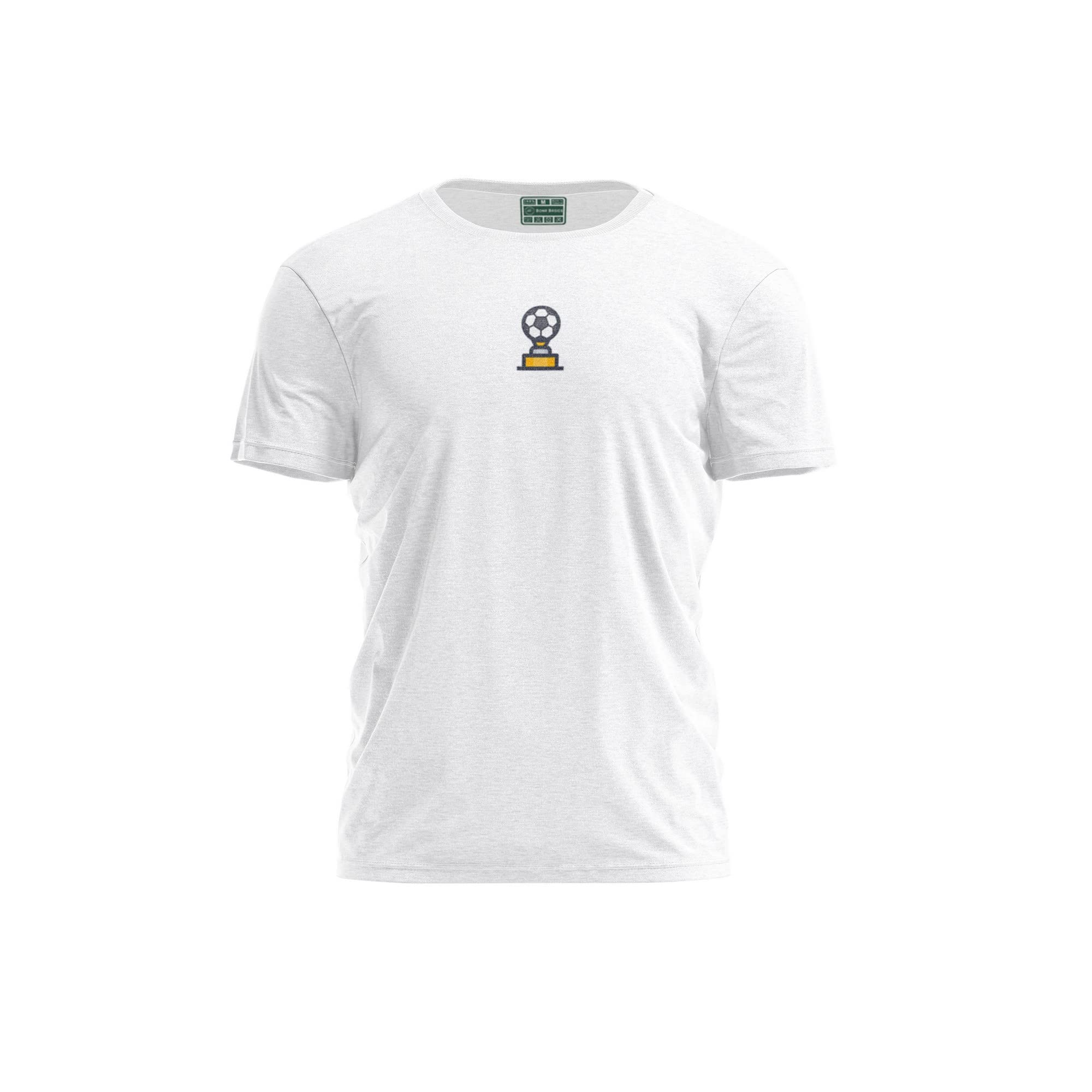 Bona Basics Men's BUTSWI-104399 T-Shirt, White, S