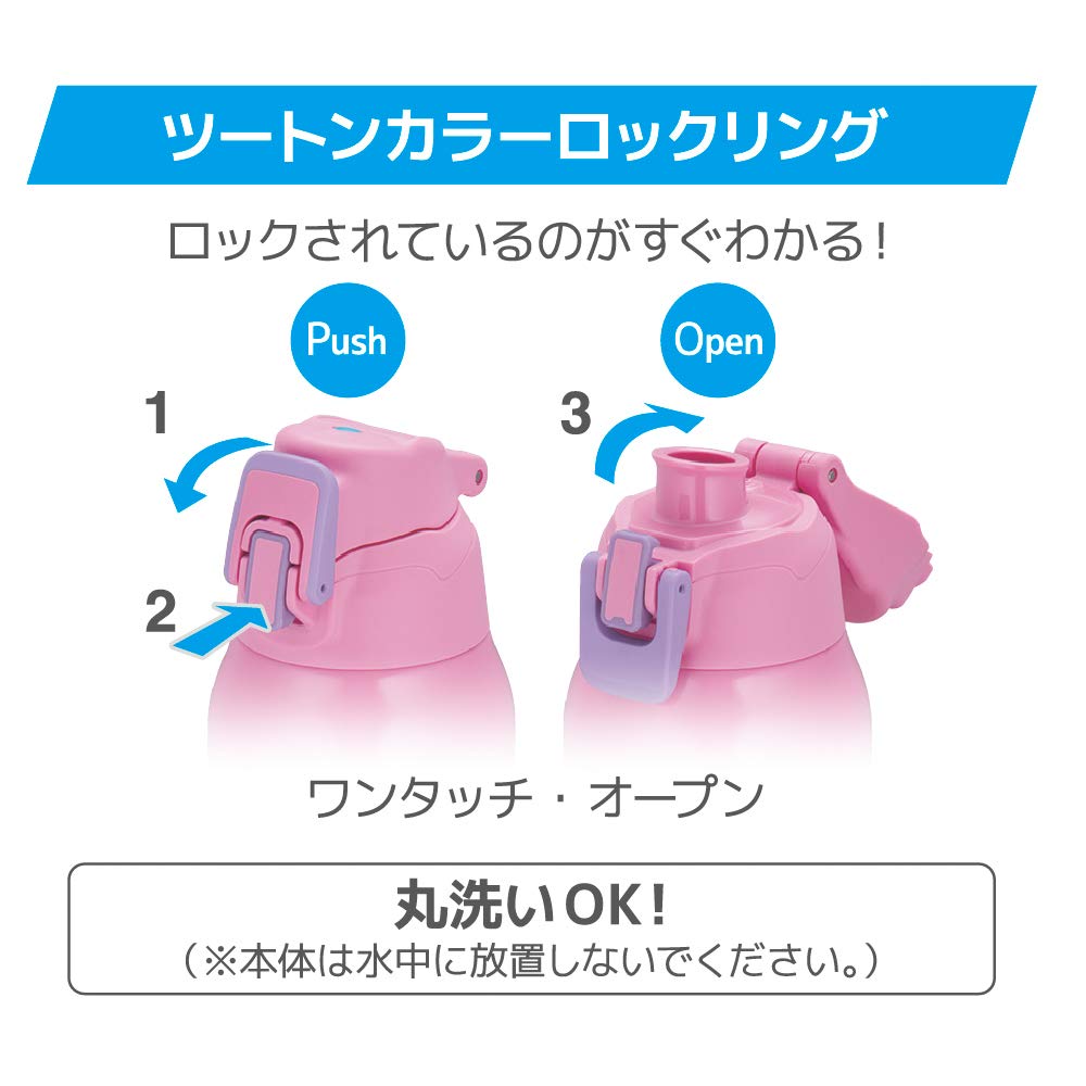 Amazon｜サーモス 水筒 真空断熱スポーツボトル 0.8L ピンクスター