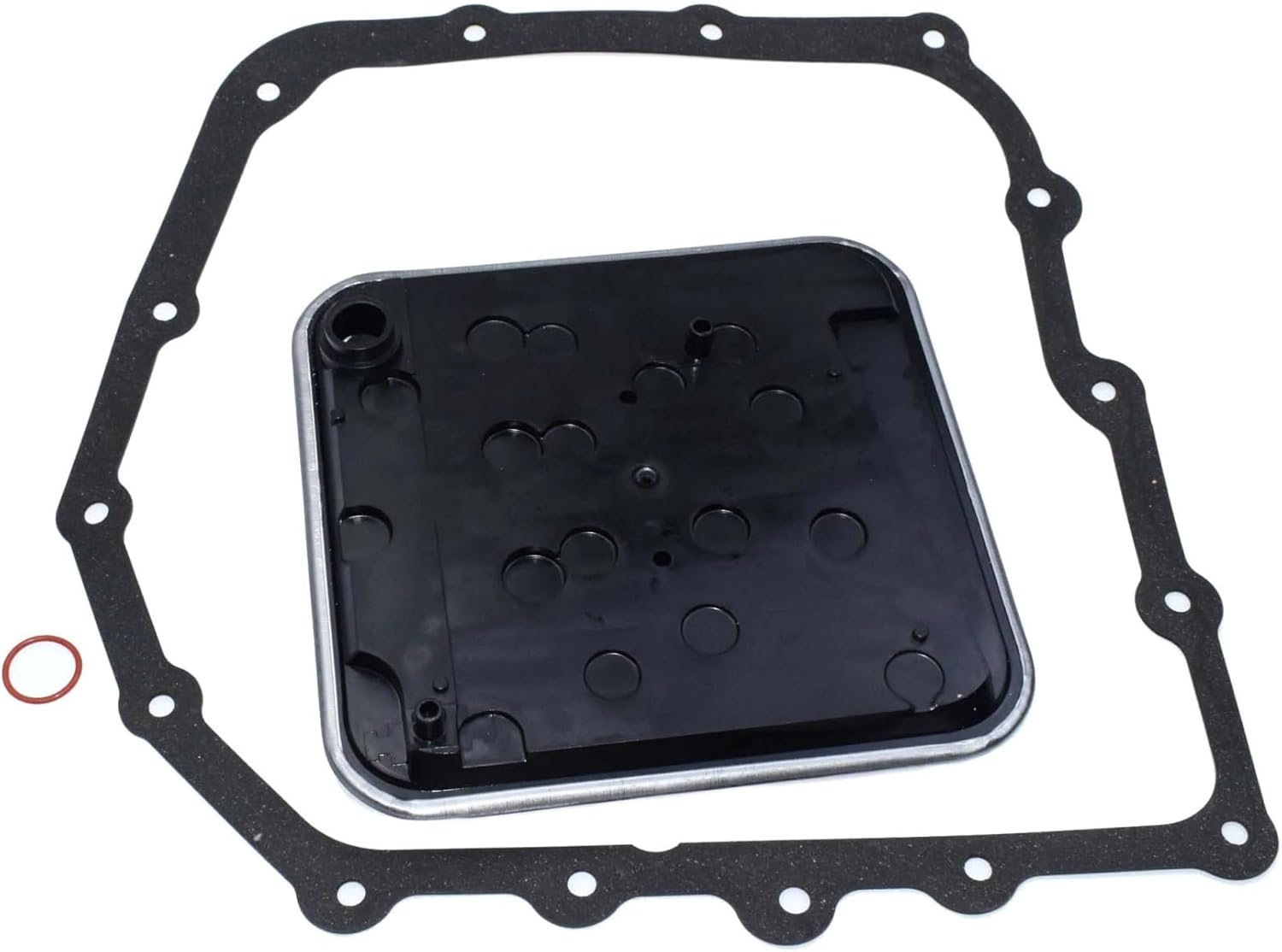 Transmission Filter & Oil Pan Gasket Compatible With Chrysler Dodge Eagle Mitsubishi Plymouth A604 40TE 41TE 41TES 4864505 4504048 4659811AB(Gasket)