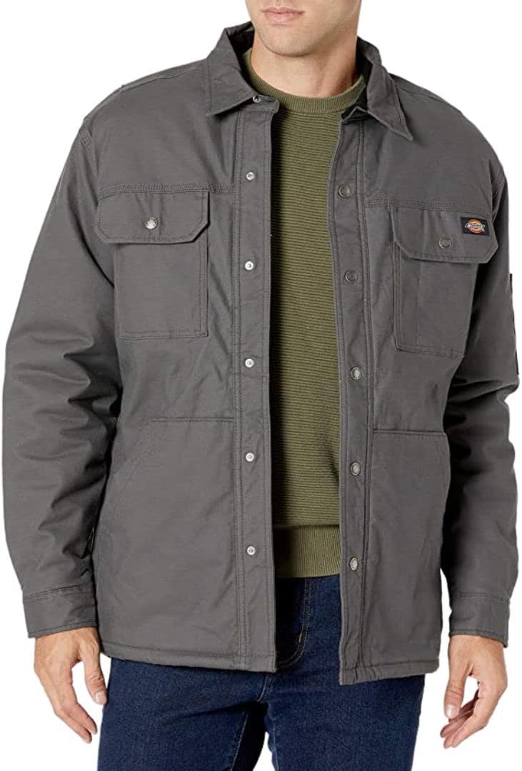 Dickies mens Flex Duck Shirt Jacket