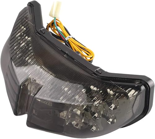 Miniatura 2 de MZS Luz trasera para motocicleta, LED de señal de giro integrada parpadeante humo compatible con FZ1 Fazer 2006-2015  FZ8 2011-2013