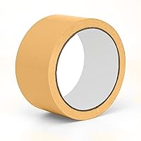 Vista 9 de Cinta adhesiva amarilla: 2 pulgadas x 10 yardas, impermeable y para todo tipo de clima, sin residuos, resistente a los rayos UV, resistente