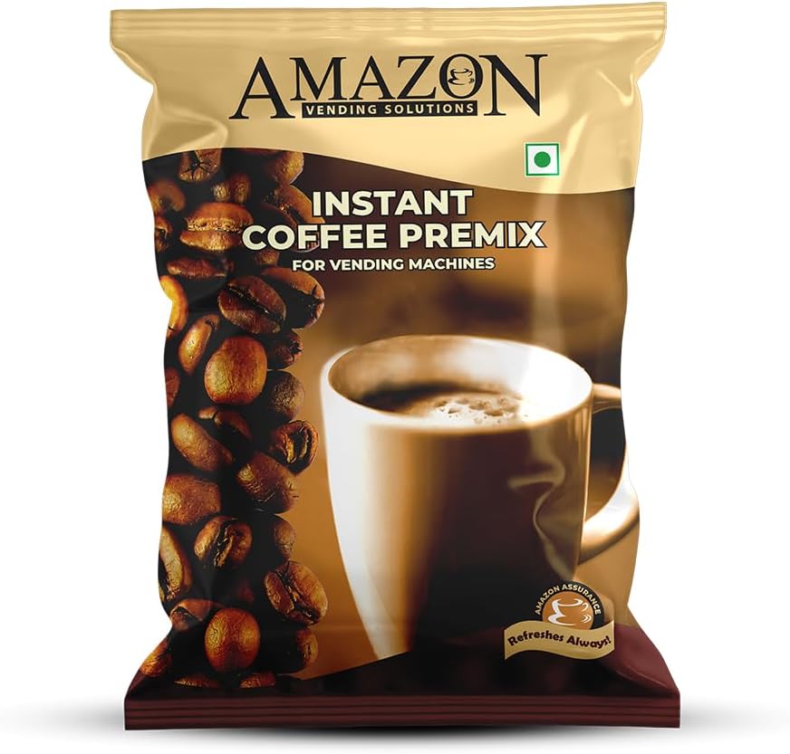 3 In 1 Regular Coffee Premix Powder Coffee Milk And Sugar 1 Kg Pack For Vending Machine And Manual Use, Bag