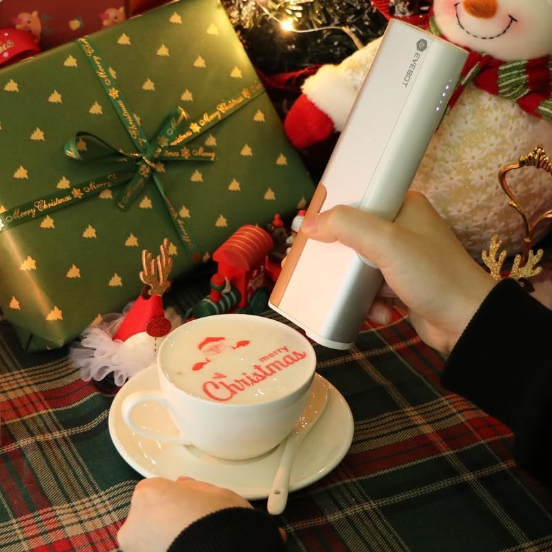 Coffee Latte Art Protable Impressora a jato de tinta portátil Min...