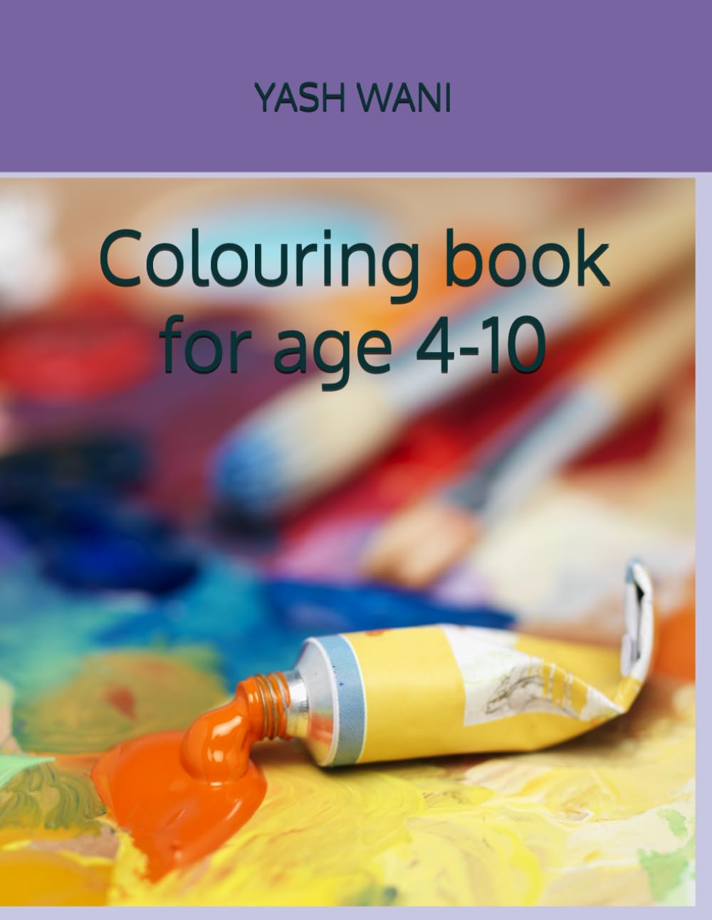 Colouring book for age 4-10