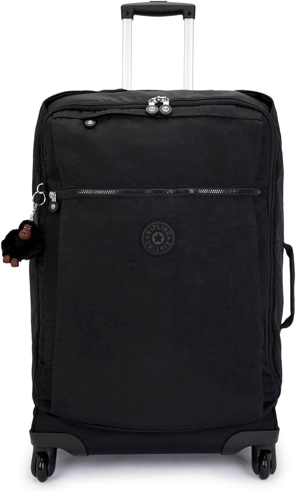 KiplingKipling Women’s Darcey Medium 26-inch Softside Checked Rolling Luggage, 360 Degree Spinning Wheels