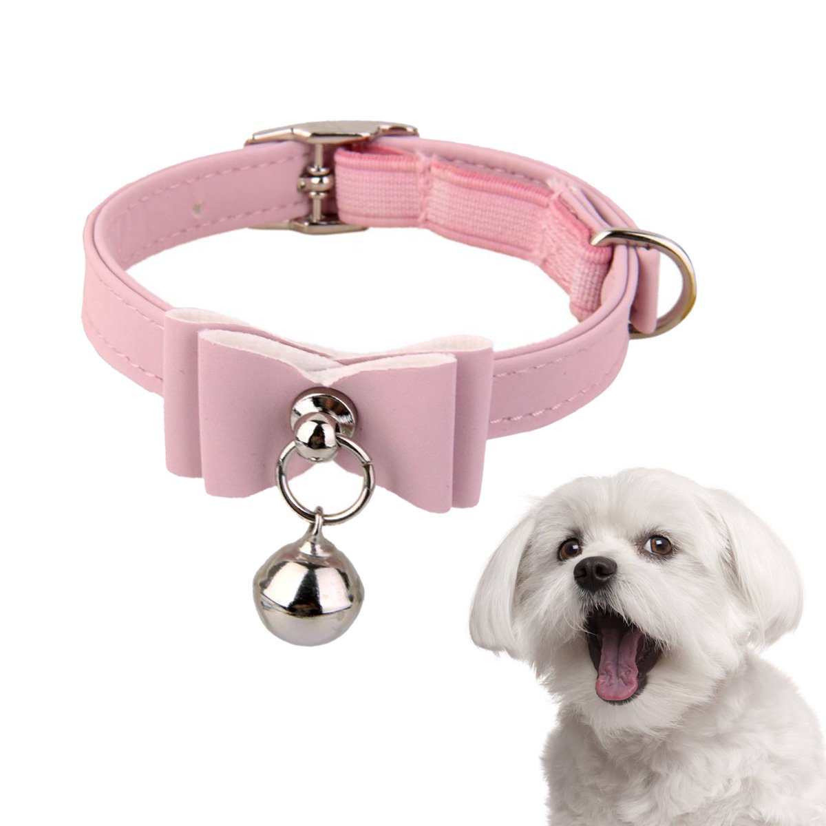 Amazon.co.jp: VTEERY(みさ) ペット用首輪 猫用首輪 調節可能な小型犬