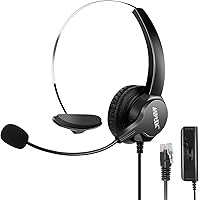 Vista 9 de AGPtEk – teléfono intercomunicador centro de llamadas con auricular., Reemplazo para audífonos