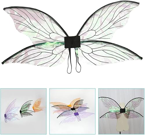 Miniatura 2 de Alipis Disfraz de alas de Cicada con alas de hada ropa decorativa para niñas cosplay