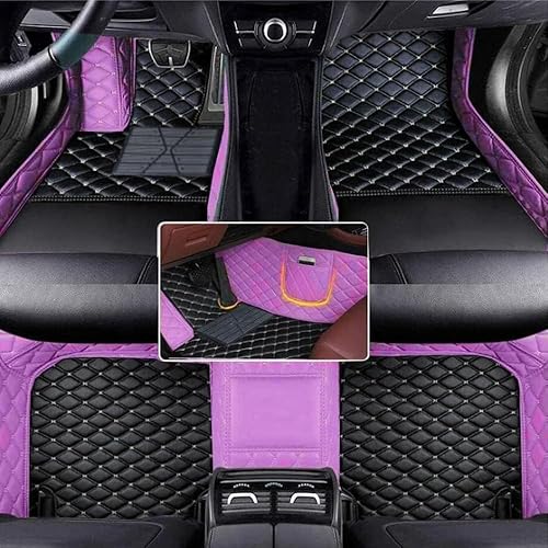 Miniatura 10 de NBNNB Alfombrillas personalizadas de cuero artificial para automóvil, impermeables, antideslizantes, adecuadas para automóviles, SUV, camionetas,