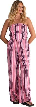 Nasty Gal Womens Stripe Baggy Pants