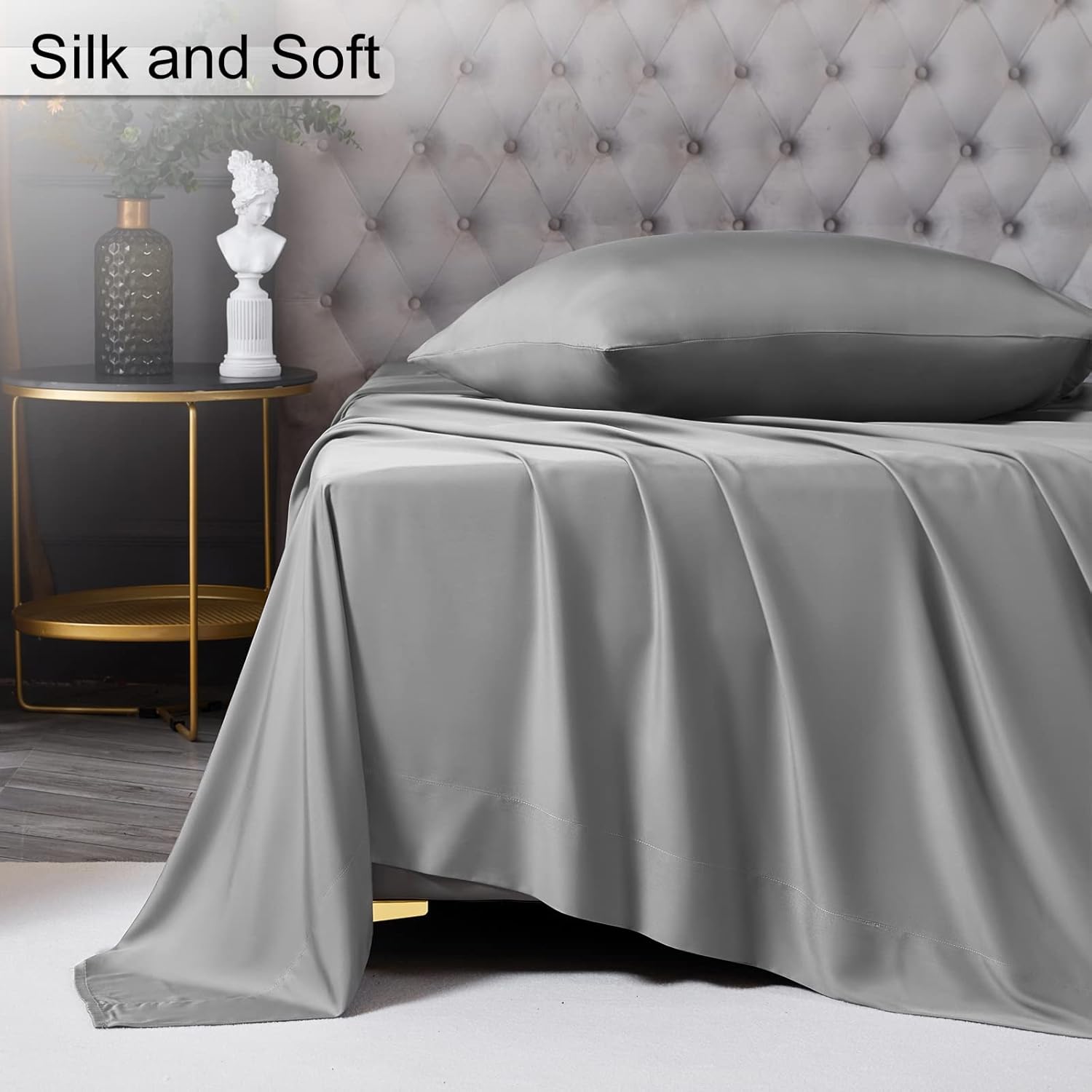 Buy HCORA Bamboo Bed Sheets, Premium 400 Thread Count 100 Bamboo