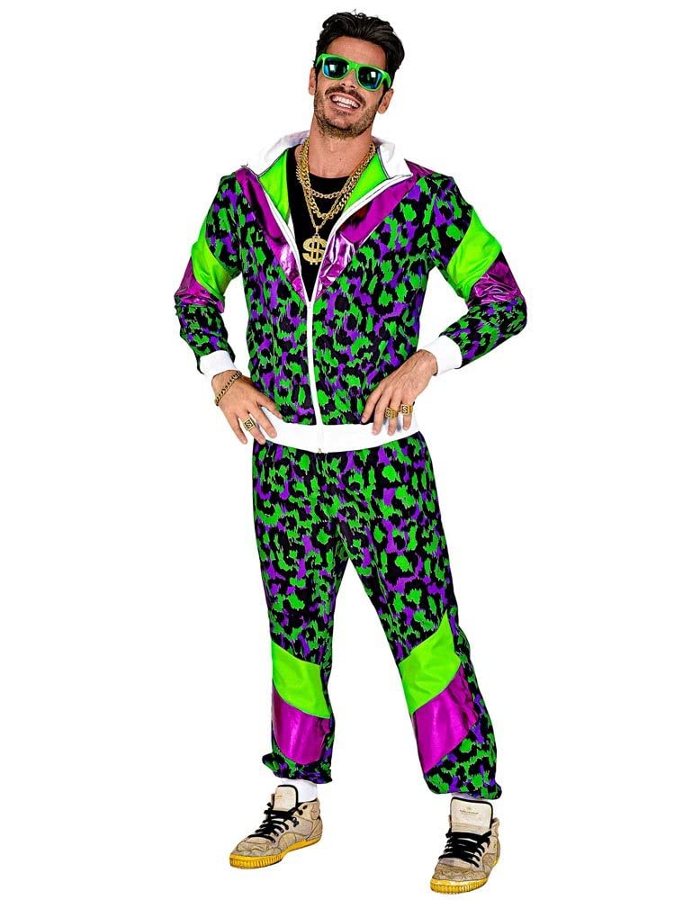 Trainingspak Animal Party Zilver Metallic Foute Tijgerprint Foute Party Original 3 Trainingspak Animal Party Zilver Metallic Foute Tijgerprint Foute Party Original 3