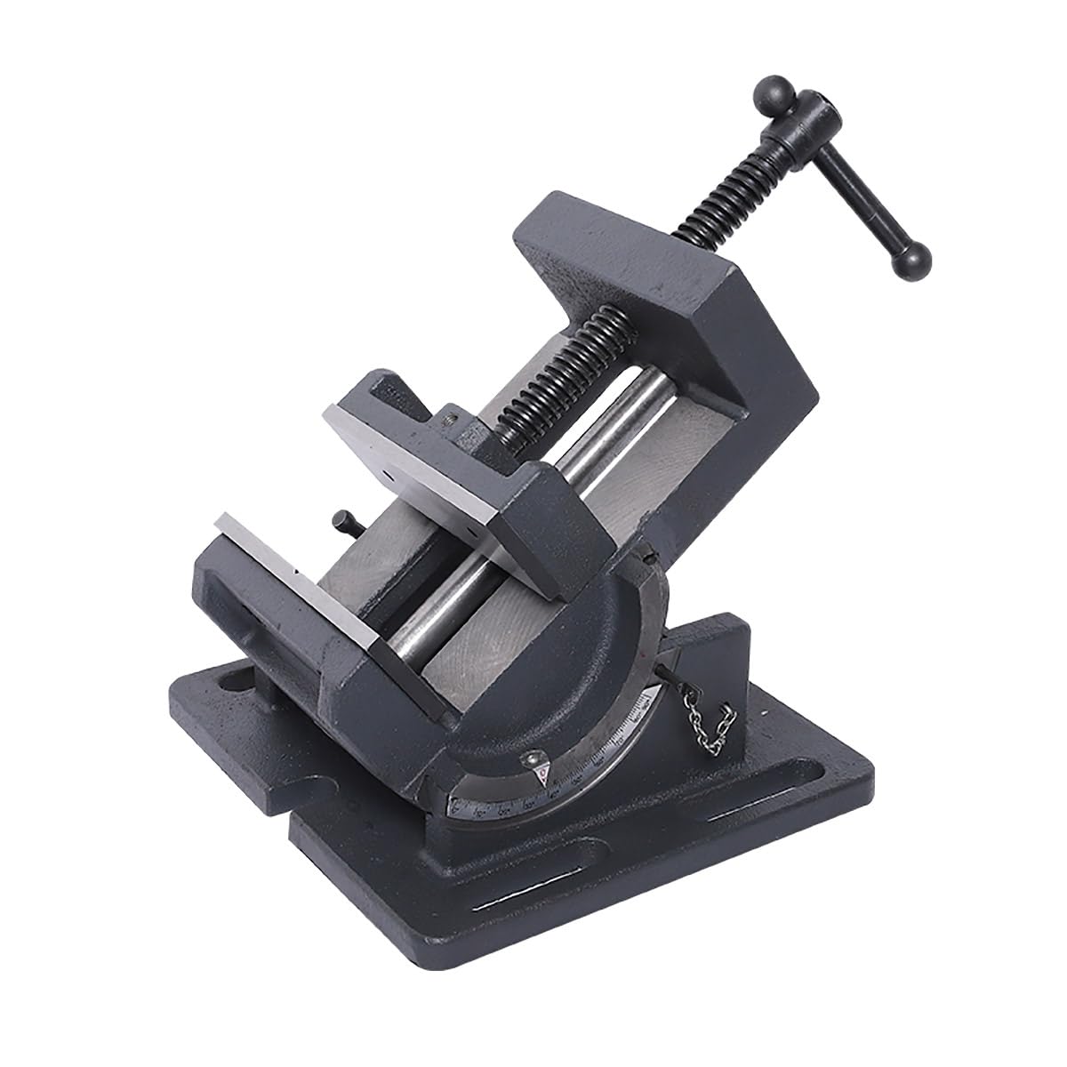 Fyiyiew One Color Vice, 3 Or 4 Inch Drill Press Vise 0-90° Angle(3Inch)