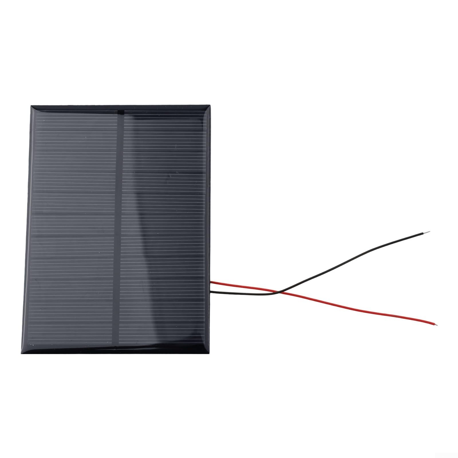 Kit di 5 pannelli solari fotovoltaici da 5 V 200 mA, 110 x 80 mm con filo da 10 cm, per mini caricabatterie a energia solare per progetti fai da te