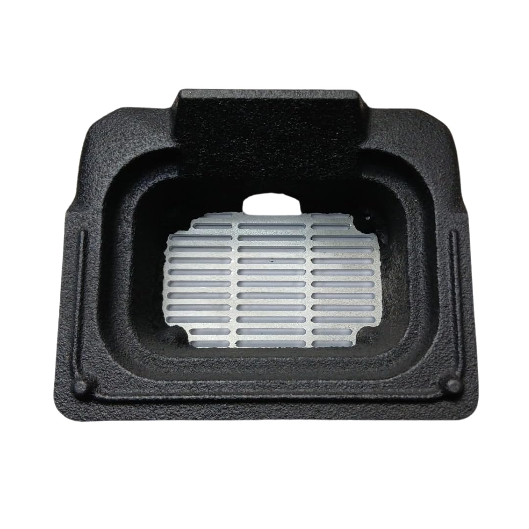 Hornillo crisol de hierro fundido original EDILKAMIN cód. R645840 para estufas de pellets