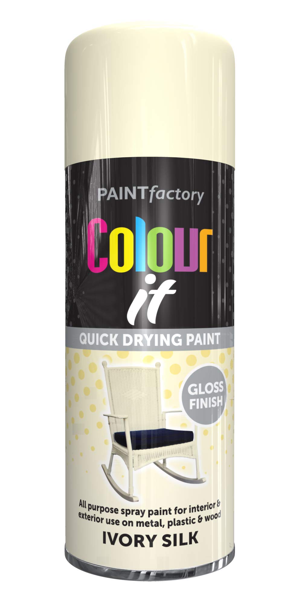 Colour It Ivory Silk Gloss, 400 ml