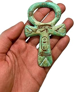 Egyptian Ankh Cross Perfect for Your Altar, Religious Rituals, Gift Giving, Ritual Needs -Egyptian Ankh (Key of Life) with Eye of Horus Symbol of Life