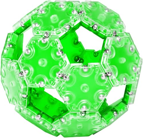 Juguetes magnéticos de esfera para la ansiedad juego de 20 piezas hexágonos divertidos rompecabezas de escritorio ejecutivo para adultos de más de