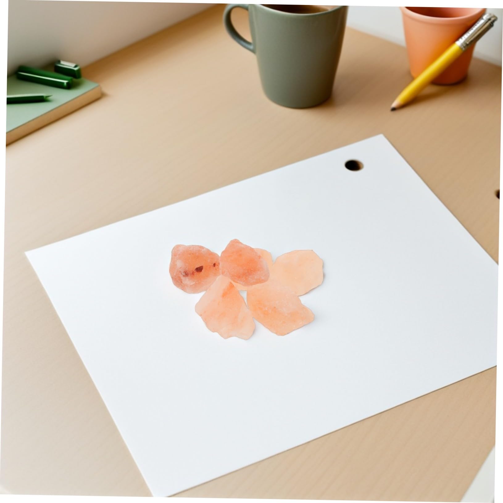 TOPBATHY Sachet Sel Rose de L'himalaya en Vrac Morceaux de Sel Cristallin Naturels pour Décoration Intérieure Lampes