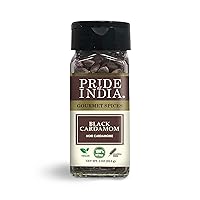 Vista 23 de Pride Of India - Sal de roca negra del Himalaya, molienda gruesa, (4.4 onzas)- Kala Namak, contiene más de 84 minerales, perfecto para cocinar