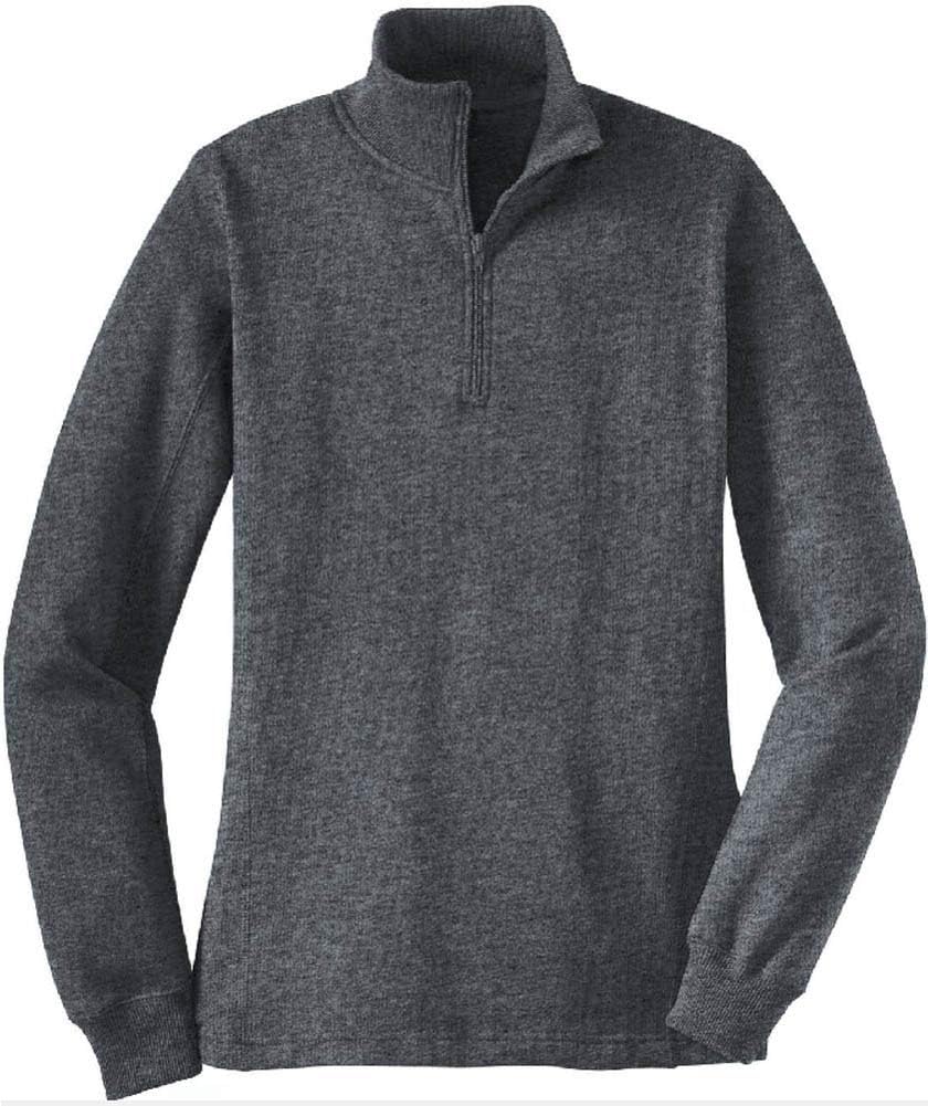 Ladies Athletic 1/4-Zip Sweatshirt in Sizes XS-4XL