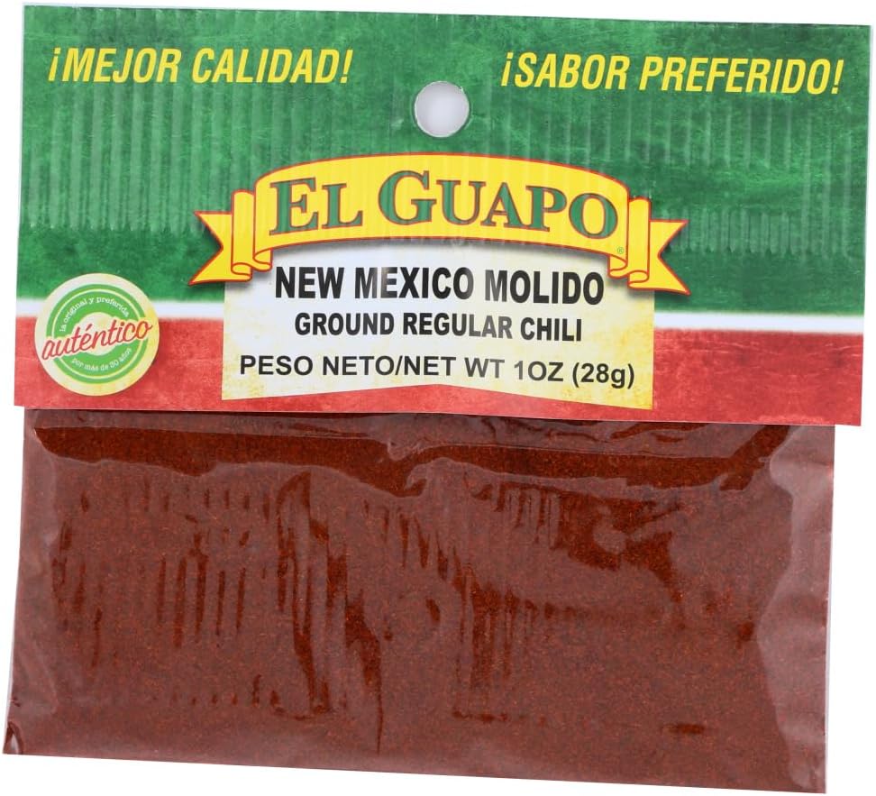 Grocery El Guapo, New Mexico Chili Powder, Mild, 1.00 OZ (Pack of 12)