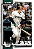 2026 TOPPS #129 COLE YOUNG RC SEATTLE MARINERS BASEBALL OFFICIAL TRADING CARD OF MLB